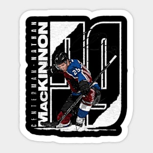 nathan mackinnon stretch Sticker